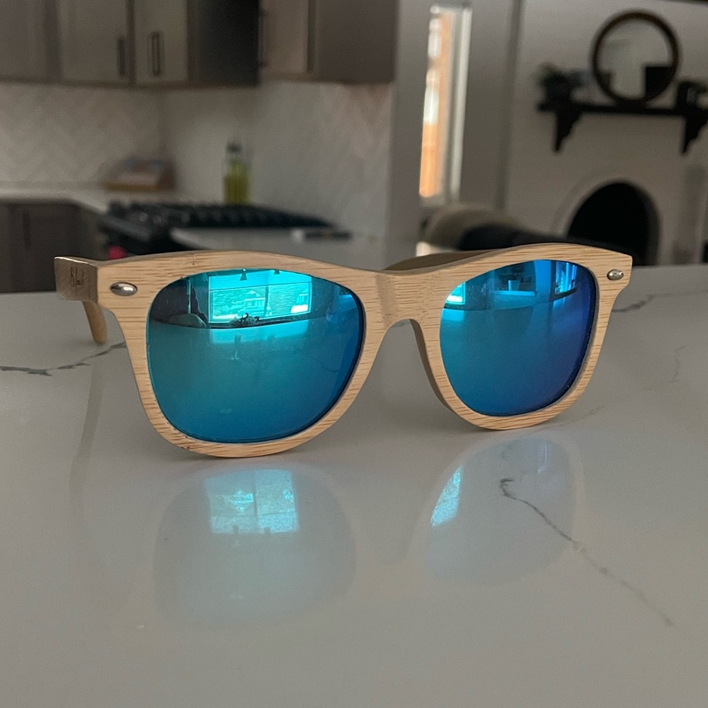 B Fresh All Wood Sunglasses
